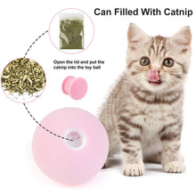 Load image into Gallery viewer, Smart Cat Toys Ball Catnip Cat Training Toy Pet Playing Ball Pet Products Toy for Cats Interactive Chirping Balls Cat Kicker Toys Fun Catnip Toys for Cat Exercise