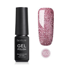 Load image into Gallery viewer, 2022 New Fashion Purple Womens Nail Gel 7ml Permanent UV LED Base Matte Glossy Luxury Colorful Effect Nail Gel for Women and Girls