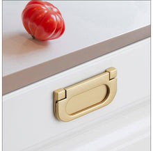 Load image into Gallery viewer, Handles Drawer Cabinet Furniture Kitchen Handles For Cabinet Knob Door Drawer Furniture Kitchen Pearl Golden Simplicity Hardware Pull Handles Modern Style T Bar Kitchen Cabinet Hardware Pulls