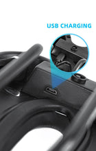 Load image into Gallery viewer, Road Bike Saddle Bicycle Seat With Warning Taillight USB Charging Mountain Cycling Racing PU Breathable Soft Seat Cushion Comfortable Bicycle Seat With Central Relief Zone Ergonomics Design Exercise Bike Seat