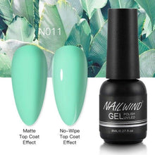 Load image into Gallery viewer, NEW TREND Modern fashion Red Gel Nail Polish For Nails Permanent UV LED 8ml Matte Glossy High Quality Fashion Design For Women and Ladies