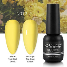 Load image into Gallery viewer, NEW TREND Modern fashion Red Gel Nail Polish For Nails Permanent UV LED 8ml Matte Glossy High Quality Fashion Design For Women and Ladies