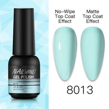 Load image into Gallery viewer, NEW TREND Modern fashion Red Gel Nail Polish For Nails Permanent UV LED 8ml Matte Glossy High Quality Fashion Design For Women and Ladies