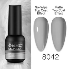 Load image into Gallery viewer, NEW TREND Modern fashion Red Gel Nail Polish For Nails Permanent UV LED 8ml Matte Glossy High Quality Fashion Design For Women and Ladies