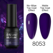 Load image into Gallery viewer, NEW TREND Modern fashion Red Gel Nail Polish For Nails Permanent UV LED 8ml Matte Glossy High Quality Fashion Design For Women and Ladies