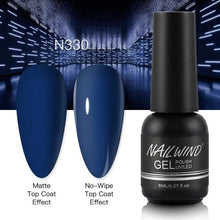 Load image into Gallery viewer, NEW TREND Modern fashion Red Gel Nail Polish For Nails Permanent UV LED 8ml Matte Glossy High Quality Fashion Design For Women and Ladies