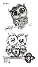 Load image into Gallery viewer, New Different Waterproof Temporary Tattoo Cute Fox Dog Luxury Animal Stickers Tattoo Colorful Modern Design For Adults Kids