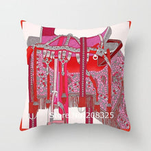 Load image into Gallery viewer, New Horse Cushion Cover Short Plus Luxury Horse Cotton Linen Decorative Pillowcase Cushion Decorative Pillows Covers for Home Sofa Couch Car Bedrooms 45x45cm