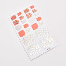 Load image into Gallery viewer, Full Beauty Loveliness Designed Manicure Valentines Nail Art Designer Nail Decals Kids Nails Art Decoration Nail Sticker Set French Tip Guides Stickers French Nail Stickers Form Fringe Guides for Decoration Stencil Tools