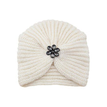 Load image into Gallery viewer, Luxury Fashion Ready To Wear Soft Cashmere Muslim Inner Hijab Caps Turban Cashmere Cross Elegant Wrap Head Hat Wool Lightweight Knitting Hijab Bonnet Cap For Women
