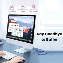 Load image into Gallery viewer, 1m Ethernet Cable Cat5 Lan Cable UTP RJ45 Network Patch LAN Cable Internet Modem Laptop Router Copper Wire For Laptop TV