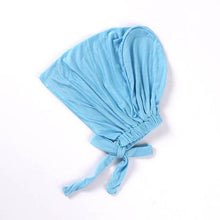 Load image into Gallery viewer, Fashion Modal Under Scarf Hijab Turban Cap Cotton With Band Adjustable Inner Hijab cap Muslim Turban Hijab Cap For Women