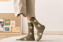 Load image into Gallery viewer, New Cute Cartoon Dog Middle Tube Socks Creative Female Socks Warm Socks Teddy Pomeranian Cotton Socks Stylish Unisex Short Ankle Socks For Men And Women