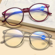 Load image into Gallery viewer, Blue Light Blocking Glasses - Women/Men Reading Glasses Vintage Business Also Blue Light Blocking Glasses Women Men Clear Lens Frame Eyewear Frame Reading Gaming Glasses +1.0 +1.5 +2.0 +2.5 +3.0 +3.5