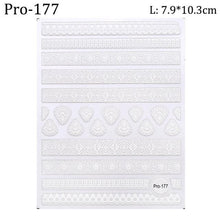 Load image into Gallery viewer, 5D Sweater Nail Sticker Acrylic Engraved Winter Charm Designs Beauty Cloth Christmas Patterns Nails Art Decoration Tools Nail Art Stickers Decor Tip Transfer Nail Decals Sticker For Pretty Girl Self-Adhesive Nail Decals Designer Nail Stickers