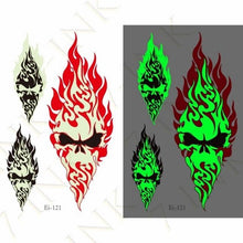 Load image into Gallery viewer, Fashion Luminous Sticker Tattoos Waterproof Temporary Different Luxury Tattoos For Womens Mens Kids