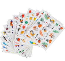 Load image into Gallery viewer, Water Decal Nail Art Decorations Nail Sticker Tattoo Full Cover Beauty Decals Manicure Supplies Accessories Women Kids Girls Manicure Decoration Nail Art Supplies 3D Self-Adhesive Nail Decals Designer Nail Stickers for Acrylic Nails