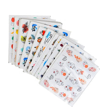 Load image into Gallery viewer, Water Decal Nail Art Decorations Nail Sticker Tattoo Full Cover Beauty Decals Manicure Supplies Accessories Women Kids Girls Manicure Decoration Nail Art Supplies 3D Self-Adhesive Nail Decals Designer Nail Stickers for Acrylic Nails