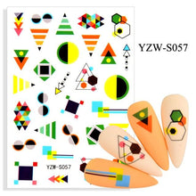 Load image into Gallery viewer, Water Decal Nail Art Decorations Nail Sticker Tattoo Full Cover Beauty Decals Manicure Supplies Accessories Women Kids Girls Manicure Decoration Nail Art Supplies 3D Self-Adhesive Nail Decals Designer Nail Stickers for Acrylic Nails