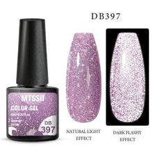 Load image into Gallery viewer, Popular Cat Eye Gel Nail Polish Magnetic Colorful UV Rainbow Gel Fashion Charming Effect Modern Design