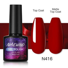 Load image into Gallery viewer, Luxury Womens Colorful Gel Nail Polish 8ml Semi Permanent UV/LED Glossy Effect Popular Design For Women and Girls in Fashion Style