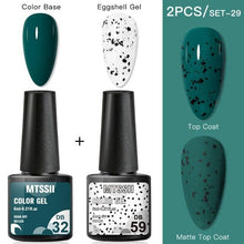 Load image into Gallery viewer, Luxury Gel Nail Polish Permanent Glossy Matte Egg Effect Elegant Stylish Eggshell Design For Women And Lady Nail Gel