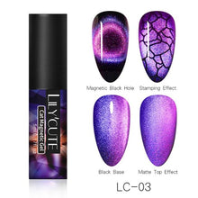 Load image into Gallery viewer, Modern Styllish Elegant 9D Cat Magnetic Nail Gel Polish UV LED Permanent Elegant Colorful Charming Effect For Womens