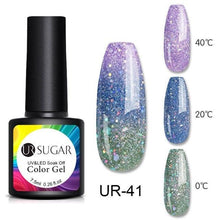 Load image into Gallery viewer, 2022 NEW Purple Gel Nail Polish UV Color Changing Gel Nail Polish Stylish Three Layer Effect For Womens