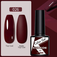 Load image into Gallery viewer, Womens Glossy Colorful 8ml Nail Gel Polish Permanent UV LED Summer Winter High Quality Fashion Design