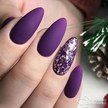 Load image into Gallery viewer, Brown Blue Gel Nail Polish UV LED Autumn Winter Series Matte And Glossy Colors Elegant Stylish Design For Womens