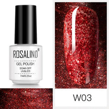 Load image into Gallery viewer, Luxury Womens Pink Shiny Nail Gel Polish Varnish Permanent UV Gel Popular High Quality Colorful Nail Polish