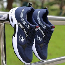 Load image into Gallery viewer, Men's Leather Autumn Shoes Casual Sneakers Tennis Fashion White Trainers Sneakers Casual Leather Fashion Sneakers Breathable Sports Running Sneakers
