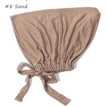 Load image into Gallery viewer, New Soft Modal Muslim Turban Hat Inner Head Wrap Bonnet Under Scarf Hijab Lightweight Caps Elegant Islamic Under Scarf Bonnet Hat Headwrap For Female