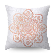 Load image into Gallery viewer, Nordic Style Pillow Covers Plant Letter Flower Geometric Sofa Cushion cover Headrest Pink Party Decorations Gift For Kids Geometric Decorative Throw Pillow Covers Square Cotton Cushion Covers Outdoor Sofa Home Pillow Covers