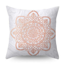 Load image into Gallery viewer, Nordic Style Pillow Covers Plant Letter Flower Geometric Sofa Cushion cover Headrest Pink Party Decorations Gift For Kids Geometric Decorative Throw Pillow Covers Square Cotton Cushion Covers Outdoor Sofa Home Pillow Covers