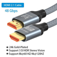 Load image into Gallery viewer, 4K HDMI Cable HDMI 2.0 Ultra HD Audio Wire HDMI Splitter Digital Cord High Speed 18Gbps HDMI 2.0 Cable 4K HDR 2160P For TV Projector Laptops Gaming