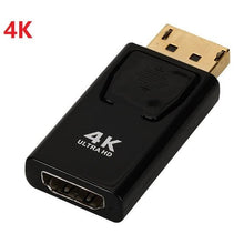 Load image into Gallery viewer, 4K DP To HDMI-compatible 1080P Adapter And DP To HDMI-compatible DP Video Audio Connector For PC Laptop Monitor Projector