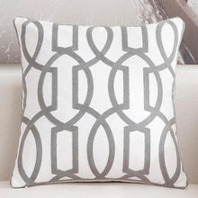 Load image into Gallery viewer, Solid Geometric Cushion Cover Pink Gray Blue Modern Decorative Throw Pillow Case Cushion Case for Room Bedroom Room Decorative Sofa Cushions Throw Pillows Cotton Pillow Covers Pillowcases 45x45