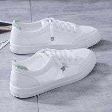 Load image into Gallery viewer, Women's White Casual Sneakers Spring Summer Breathable Flats Solid Color Mesh Shoes Fashion White Flat Sneakers Women Workout Tennis Walking Gym Fashion Sneakers