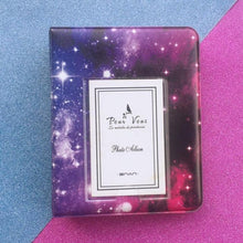 Load image into Gallery viewer, 64 Pockets Mini Instant Polaroid Photo Album Picture Case for Mini Film 7s 8 25 50s 90 Mini Polaroid Album Refillable Notebook Photo Album Valentines Day Gift Anniversary Gift