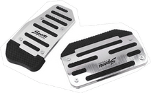 Load image into Gallery viewer, 3Pcs/Set Universal Aluminum Manual Transmission Non-Slip Car Pedal Cover Set Kit Pedals Red Blue Silver Car Vehicle Sports Accelerator Brake No Drill Non-Slip Performance Car Rest Pedal Brake Auto Sports Gas Fuel Petrol Clutch Brake Pad Auto Accessories