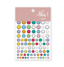 Load image into Gallery viewer, Nail Glue Stickers Stars Moon Cartoon Rabbit Panda Flower Nail Decoration Decals Nail Sticker Nail Art Decorations Design Decoration Acrylic Nail Supplies Designer Nail Decorations for Women Girls Kids 3D Nail Art Stickers Decals