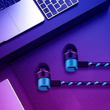 Load image into Gallery viewer, Sports Headphones Wired Gaming In Ear Earbuds Monitor Earphones With Mic Stereo Sound Volume Control 3.5mm Wired Headphones With Bass Earbuds Stereo Earphone Music Sport Gaming Headset With Mic Simple Earphones