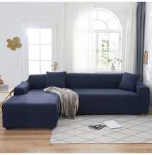 Load image into Gallery viewer, Elegant Elastic Sofa Covers Set for Living Room Chaise Lounge L Shape Corner Stretch Couch Armchair Slipcover Furniture Protector Shaped Sofa Cover Sectional Couch Cover for Living Room Fabric Chaise Lounge Slipcover