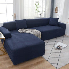Load image into Gallery viewer, Elegant Elastic Sofa Covers Set for Living Room Chaise Lounge L Shape Corner Stretch Couch Armchair Slipcover Furniture Protector Shaped Sofa Cover Sectional Couch Cover for Living Room Fabric Chaise Lounge Slipcover