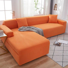 Load image into Gallery viewer, Elegant Elastic Sofa Covers Set for Living Room Chaise Lounge L Shape Corner Stretch Couch Armchair Slipcover Furniture Protector Shaped Sofa Cover Sectional Couch Cover for Living Room Fabric Chaise Lounge Slipcover