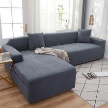 Load image into Gallery viewer, Elegant Elastic Sofa Covers Set for Living Room Chaise Lounge L Shape Corner Stretch Couch Armchair Slipcover Furniture Protector Shaped Sofa Cover Sectional Couch Cover for Living Room Fabric Chaise Lounge Slipcover