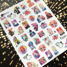 Load image into Gallery viewer, 3D Nail Art Stickers Decal Template Nail Tool Decorations Nail Slider Metallic Nail Art Stickers Set Love Metal Nail Studs Decals for Women Nail Decorations Accessories Metal Curve Stripe Lines Design Letter Nail Sticker Decoration
