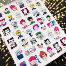 Load image into Gallery viewer, 3D Nail Art Stickers Decal Template Nail Tool Decorations Nail Slider Metallic Nail Art Stickers Set Love Metal Nail Studs Decals for Women Nail Decorations Accessories Metal Curve Stripe Lines Design Letter Nail Sticker Decoration