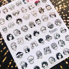 Load image into Gallery viewer, 3D Nail Art Stickers Decal Template Nail Tool Decorations Nail Slider Metallic Nail Art Stickers Set Love Metal Nail Studs Decals for Women Nail Decorations Accessories Metal Curve Stripe Lines Design Letter Nail Sticker Decoration